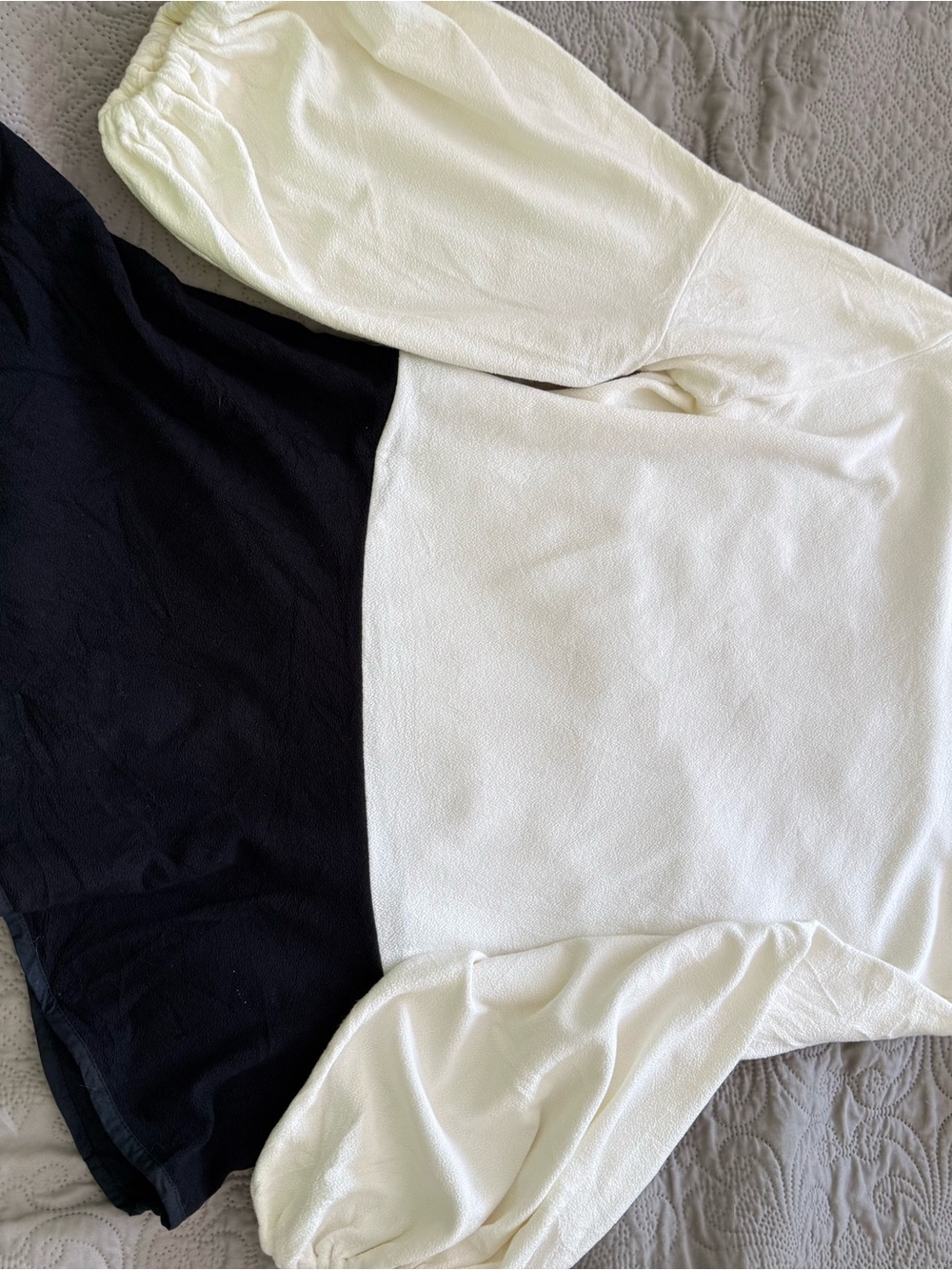 Animale White and Black blouse